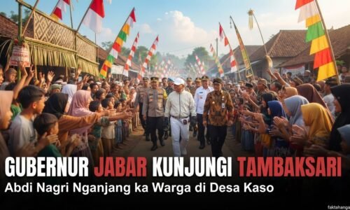 Gubernur Dedi Mulyadi Resmi Sambangi Desa Kaso Tambaksari Ciamis, Begini Suasananya