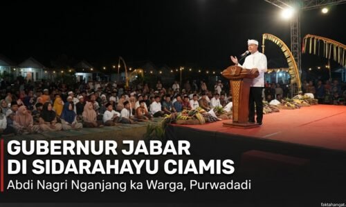 “Pemerintah Tidak Boleh Hanya Bekerja dari Kantor,” Pesan Gubernur Dedi Mulyadi di Sidarahayu Purwadadi Ciamis