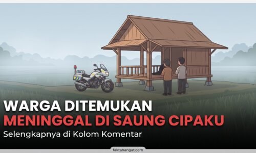 Terlentang di Saung, Pria Asal Pangandaran Ditemukan Meninggal Dunia di Cipaku Ciamis