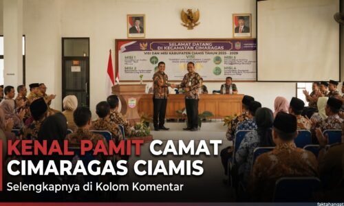 Haru dan Harapan Baru, Begini Momen Kenal Pamit Camat Cimaragas Ciamis